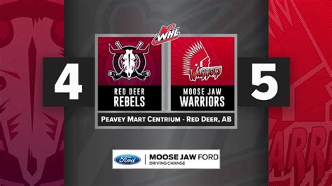 Moose Jaw Ford Highlights Warriors Red Deer Jan