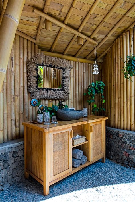 BAMBOO BATHROOM BALI Bamboo House Bali Bamboo Bathroom Bamboo House