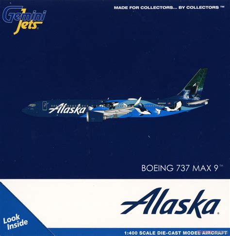 Boeing Max Alaska Airlines West Coast Wonders Orcas N Ak