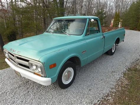 1968 Gmc 1500 Farm Truck Unrestored Original Patina Daily Driver Shop Truck For Sale