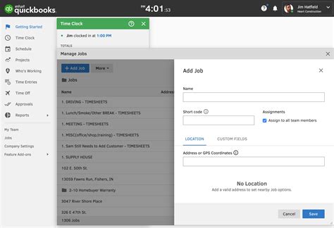 Free Job Tracking App | QuickBooks Time 