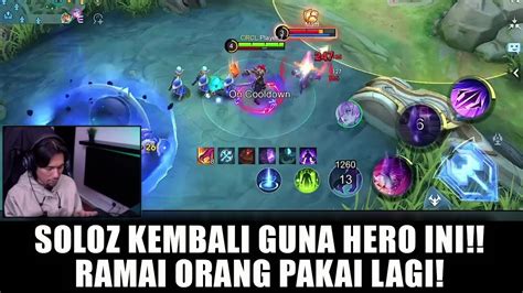 Soloz Kembali Guna Hero Ini Ramai Orang Pakai Lagi Damage Power