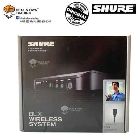 Original Shure Blx A Cvl K E Wireless Presenter System With Cvl