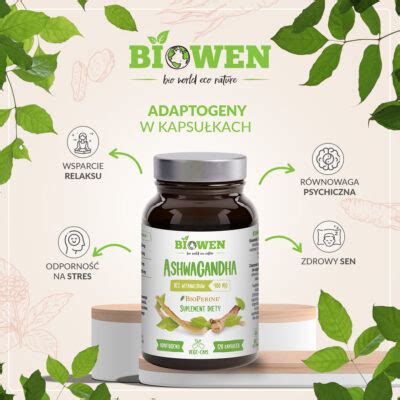 Ashwagandha W Kapsu Kach Mg Witanolid W Biowen