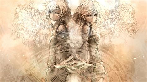 HD wallpaper: twins, fantasy art, Vocaloid, anime girls | Wallpaper Flare