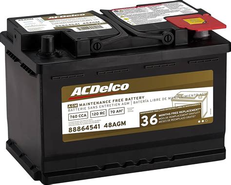 Acdelco Agm Automotive Bci Group 49 Battery 49agm 12 Volts 57 Off