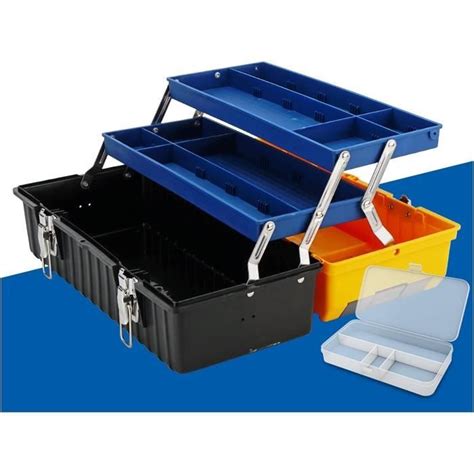 Bo Te Outils Organiseur Bo Te Outils En Plastique Multicouche