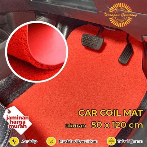 Jual Karpet Mobil Mie Bihun Meteran Karpet Motor Bihun Car Coil Mat