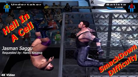 Wwe Smackdown Here Comes The Pain Undertaker Vs Batista Hell In A