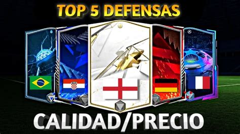 Top 🔝 5 Defensas Calidad Precio Fc Mobile Youtube