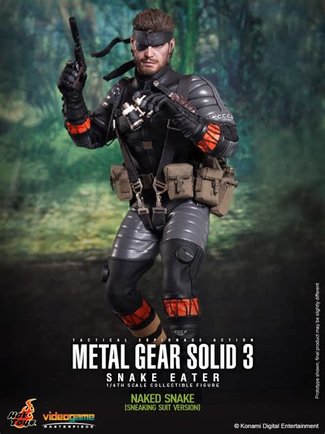 VGM 15 Metal Gear Solid 3 Snake Eater Naked Snake Sneaking Suit Konami Metal Gear Solid 3