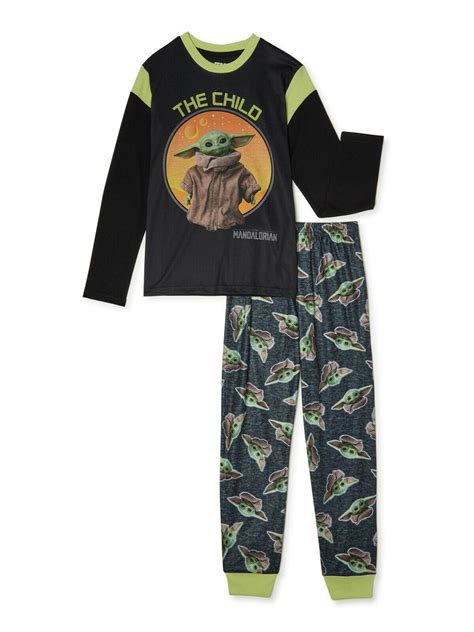 Baby Yoda Pajamas For Boys Star Wars Pajamas Boys Lounge Set For Boys