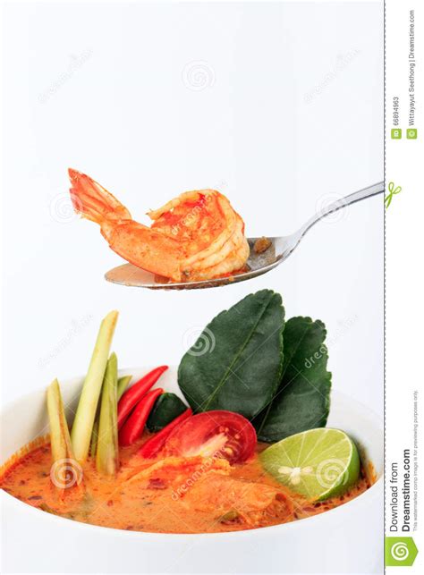 Tom Yum Goong The Thai Style Hot And Sour Prawn Soup Stock Image Image Of Favorite Holiday