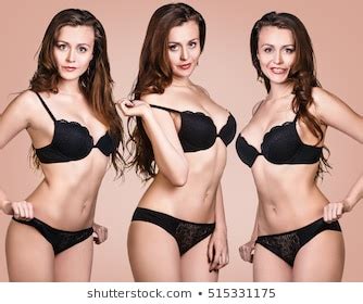 Sensual Sexy Woman Black Lingerie Stock Photo 516033619 Shutterstock