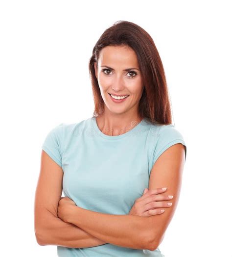 Beautiful And Elegant Mature Woman Stock Image Image Of Posing Person 18278763