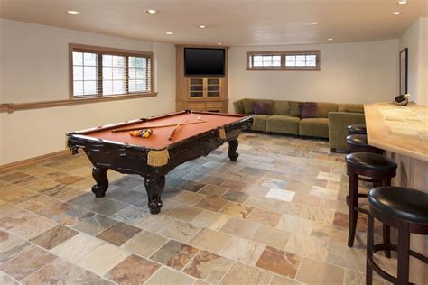 20 Gorgeous Basement Flooring Ideas