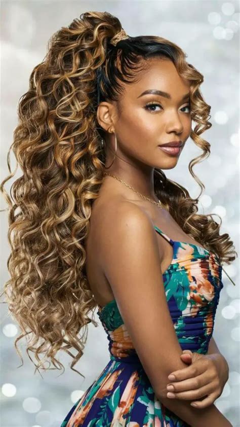 7 Cute Curly Ponytail Hairstyles