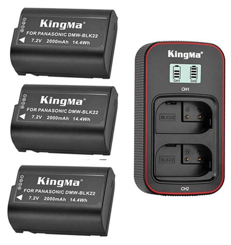 Kingma Pcs Dmw Blk Lithium Ion Battery Pack With Bm Dual Usb