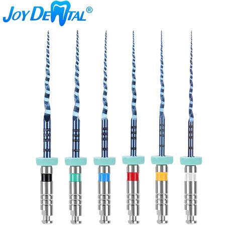 Pcs Pack Joy Dental Endo Blue Engine Use Niti Root Canal Rotary File