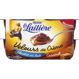 La Laiti Re Velours De Cr Me Chocolat Au Lait Caramel X G Tous Les