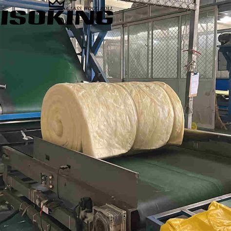 Isoking Glass Wool Insulation Blanket For Thermal Insulation