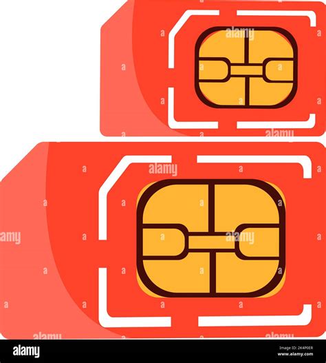 Sim Cards Stock Vector Images Alamy