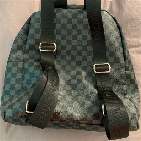 Louis Vuitton Bags Mens Louis Vuitton Black Checkered Backpack