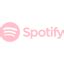 Pink spotify 2 icon - Free pink site logo icons