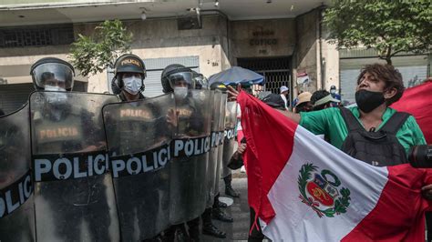 Perú Vuelve La Tensión Las Marchas Y Un Paro General