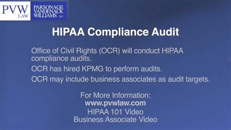 Hipaa Compliance Audit Youtube