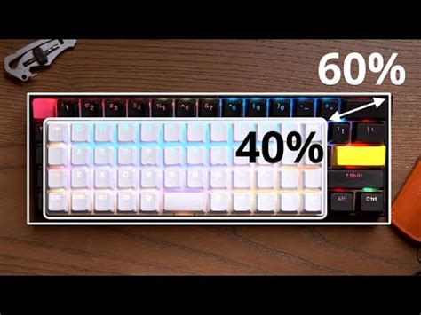 3 Mechanical Keyboard Size Comparison 60 Vs 40 YouTube 60