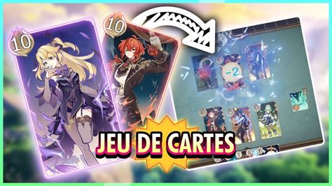 Le Nouveau Jeu De Cartes Genshin Impact Est Vraiment Trop Bien