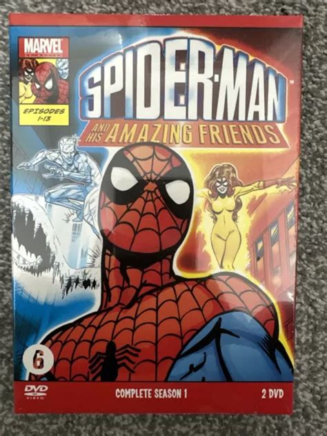 Spider Man And His Amazing Friends Complete Season 1 Dvd 2010 Brand