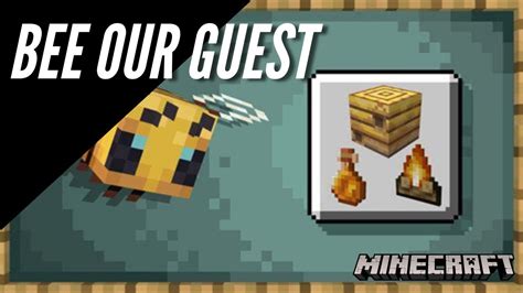 Bee Our Guest Minecraft Achievement Guide YouTube