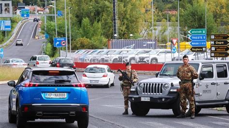 Italija Podalj Uje Nadzor Na Meji S Slovenijo Metropolitan Si