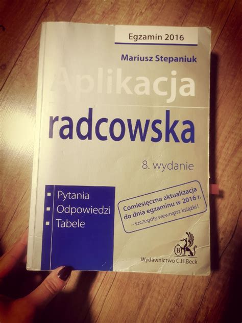 Aplikacja Radcowska Mariusz Stepaniuk C H Beck Krak W Kup Teraz