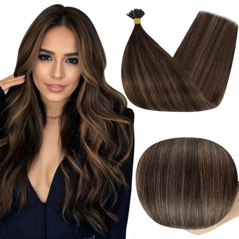 Amazon Full Shine Keratin Hair U Tip Hair Extensions Human Hair 2