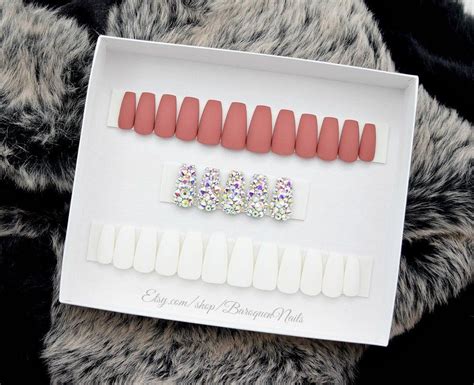 Press On Nails Collection Box Set Includes Accent Nails 3 Sets In 1