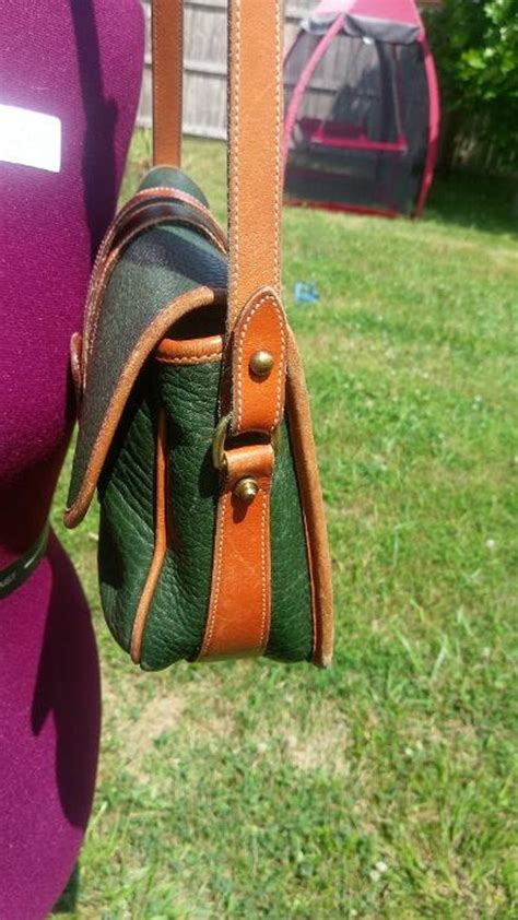 Vintage Green Dooney And Bourke Handbag Gem