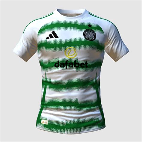 Celtic 24 25 Home Redesign FIFA 23 Kit Creator Showcase