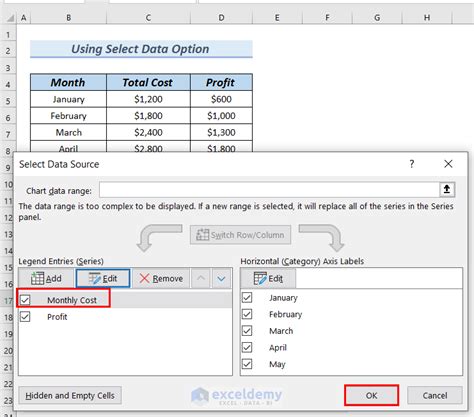 how to change legend title in excel