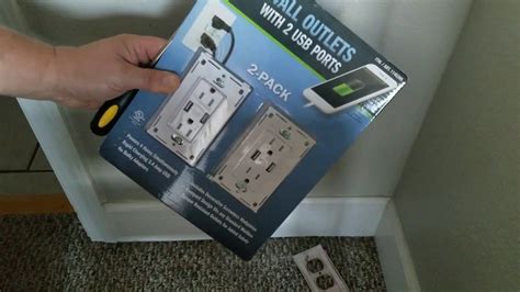 How To Replace Wall Outlet With Usb Ports