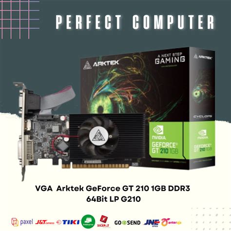 Jual VGA Arktek Geforce GT 210 1GB 64 Bit V2 Shopee Indonesia