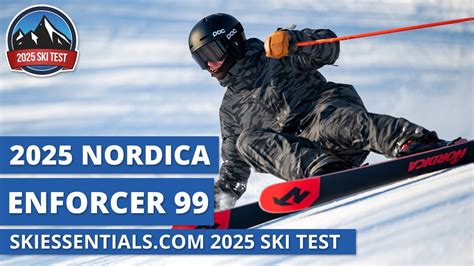 2025 Nordica Enforcer 99 SkiEssentials Ski Test Review YouTube