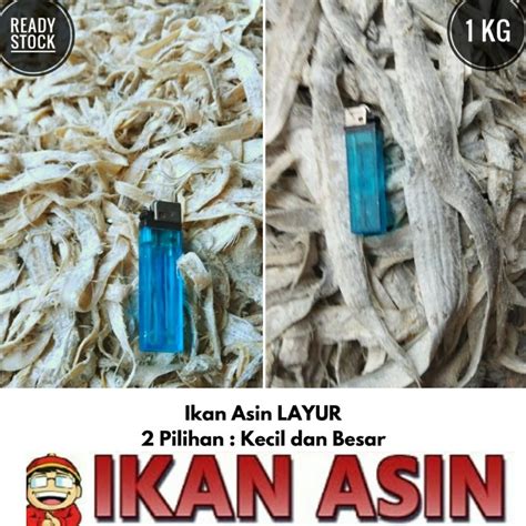 Jual Ikan Asin Layur Kg Shopee Indonesia