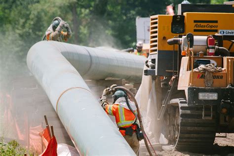 Sandblasting Pipeline Exclusive Commercial Photographer Eau Claire