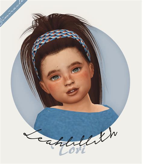 Kids Toddlers Kids Hairstyles Sims 4 Toddler Sims