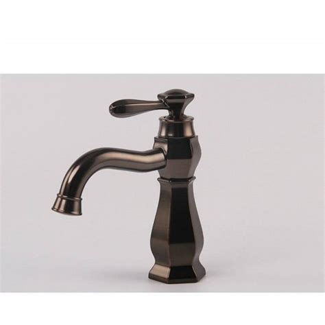 Luxury Basin Faucets Gold Rose Brass Bathroom Sink Faucets Single Handle Hot Cold Wash Mixer