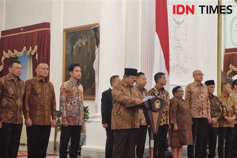 Kabinet Merah Putih Prabowo Gibran Jokowi