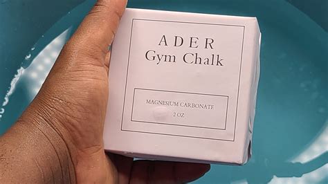 PLAIN ADER WATER GYM CHALK CRUMBLE ASMR YouTube